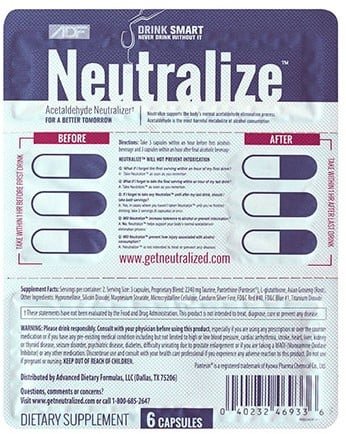 Neutralize – 6 caps