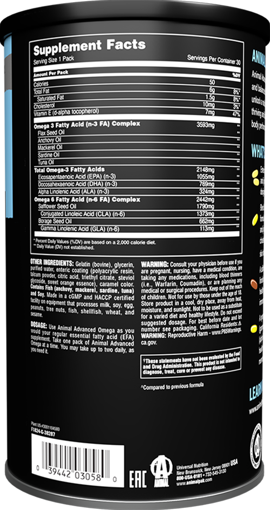 Advanced Omega – 30 packs - Afbeelding 2