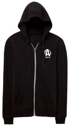 Hooded Zipper – Black – S