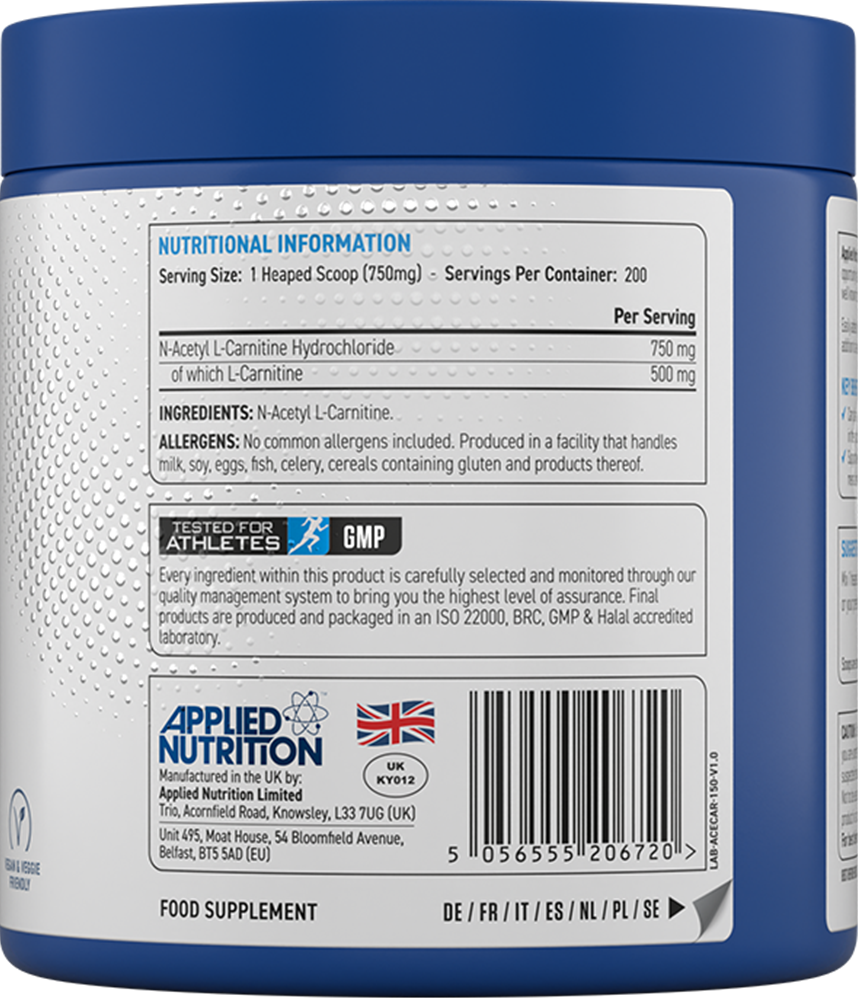Acetyl L-Carnitine - Afbeelding 3
