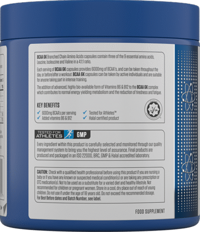 BCAA 6K – 300 caps - Afbeelding 3