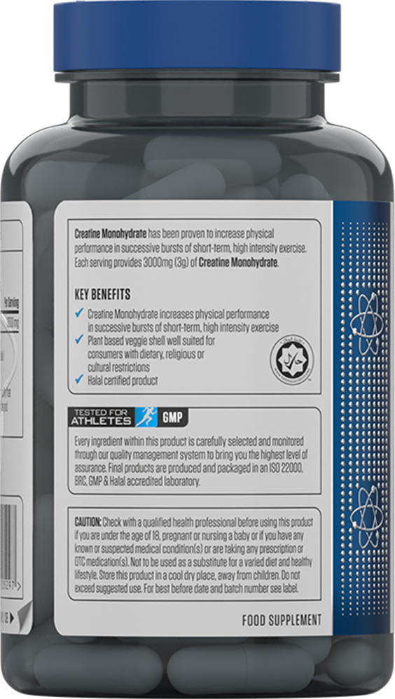 Creatine 3000 – 120 caps - Afbeelding 3