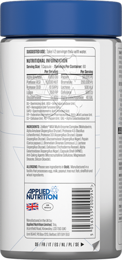 Digestive Enzyme – 60 caps - Afbeelding 2