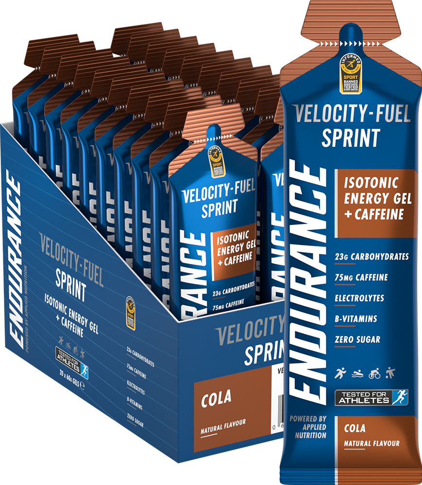 Endurance Sprint Gel With Caffeine – 20 x 60 ml - Afbeelding 3