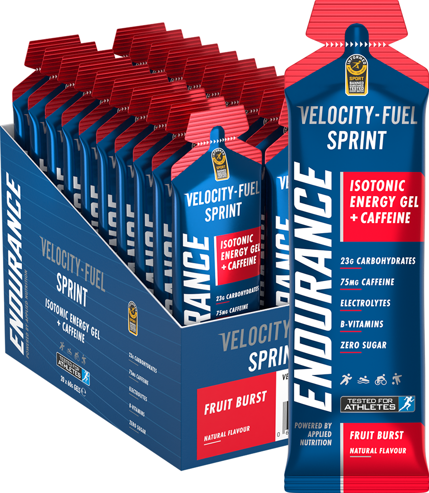Endurance Sprint Gel With Caffeine – 20 x 60 ml - Afbeelding 4