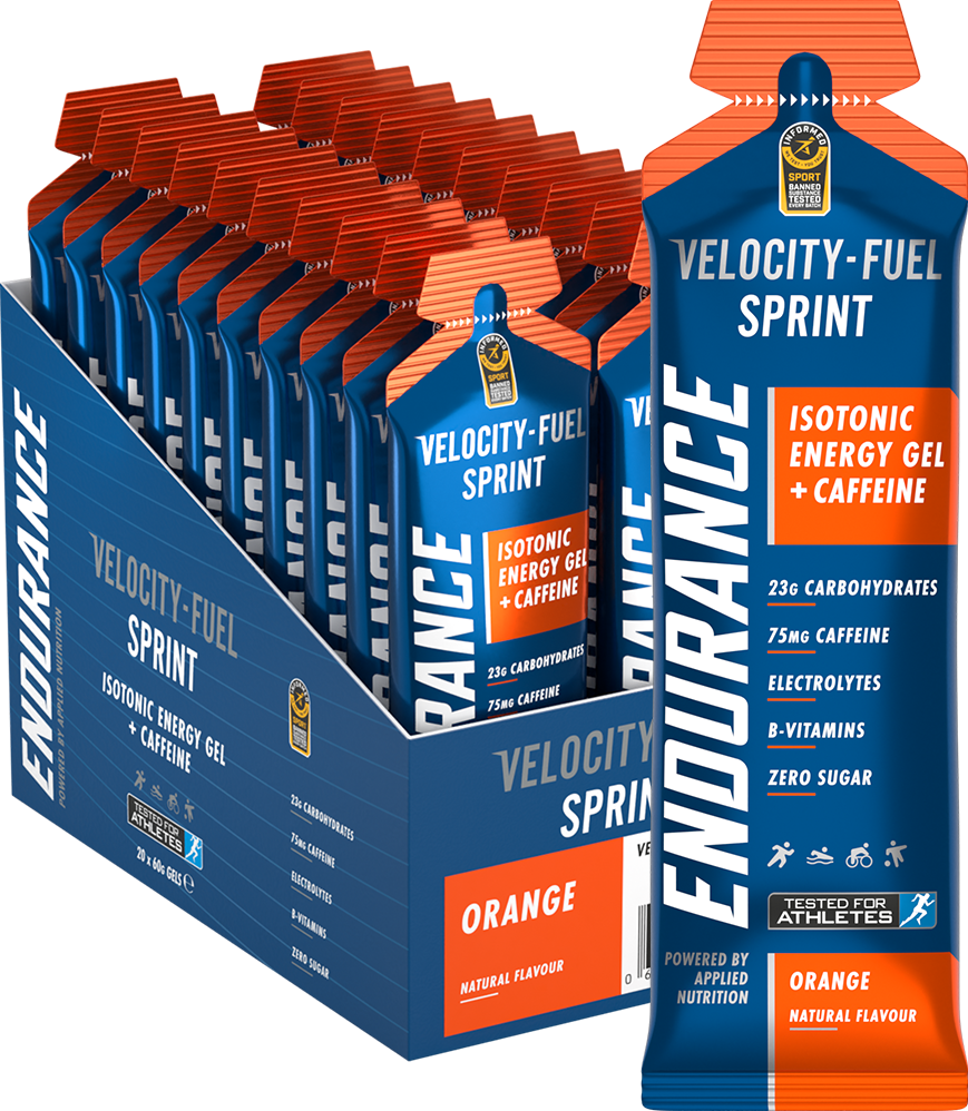 Endurance Sprint Gel With Caffeine – 20 x 60 ml - Afbeelding 5
