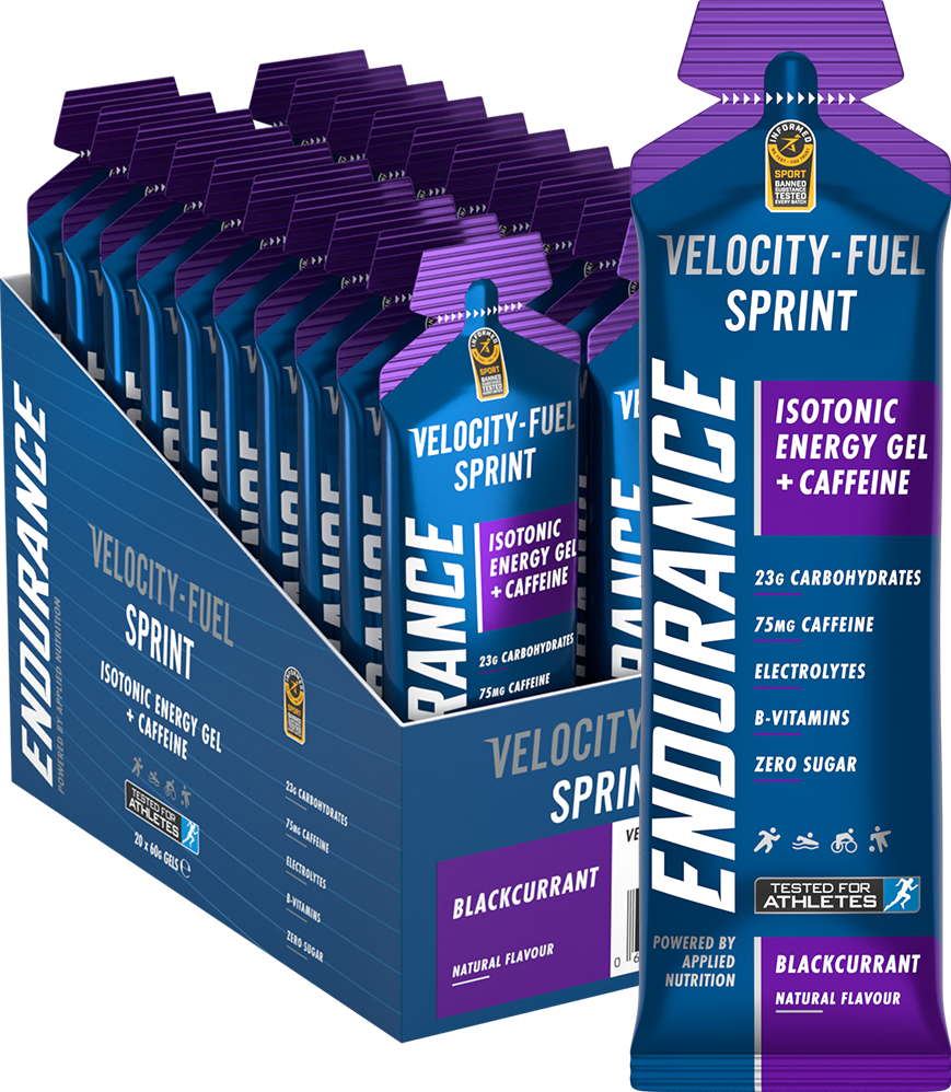Endurance Sprint Gel With Caffeine – 20 x 60 ml - Afbeelding 2
