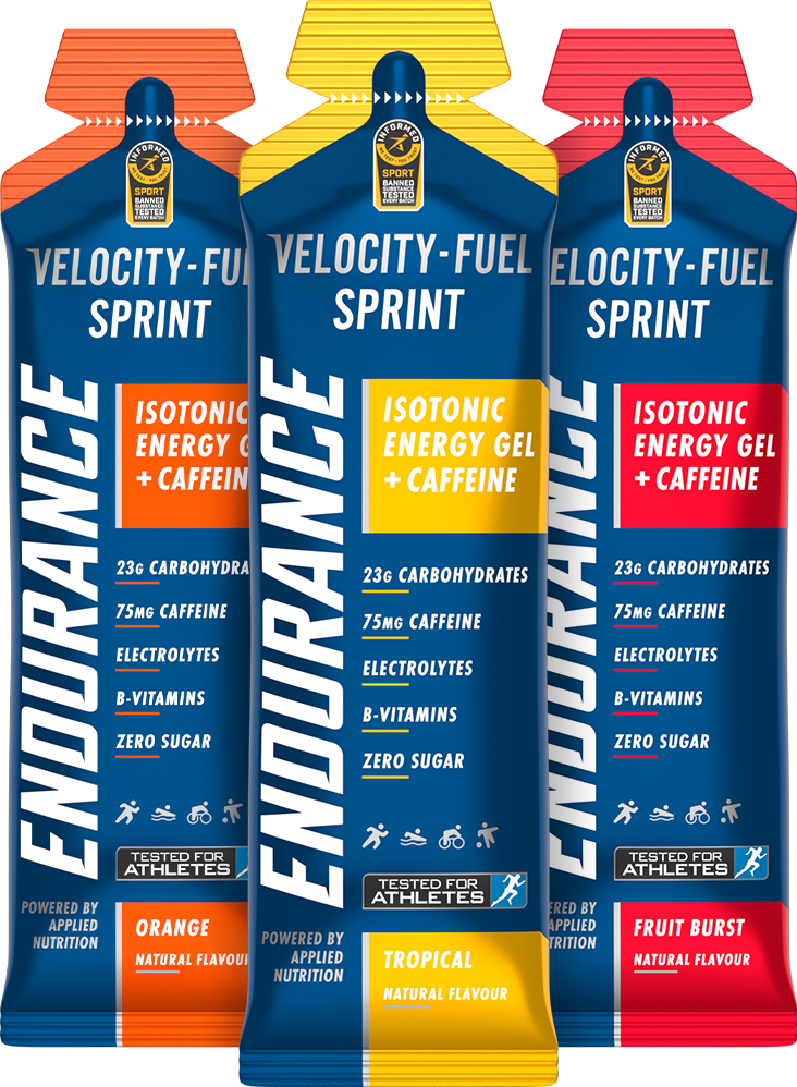 Endurance Sprint Gel With Caffeine – 20 x 60 ml