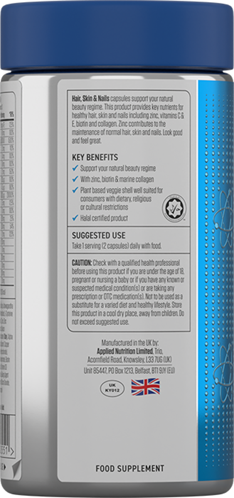 Hair, Skin and Nails – 60 caps - Afbeelding 3