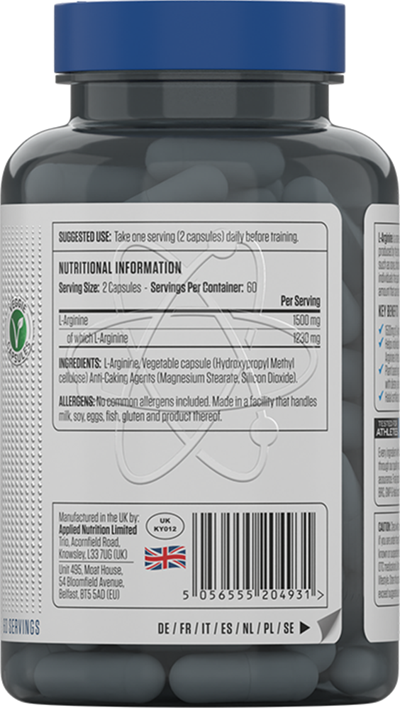 L-Carnitine 1500 – 120 caps - Afbeelding 2