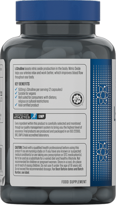 L-Citrulline 1500 – 120 caps - Afbeelding 3