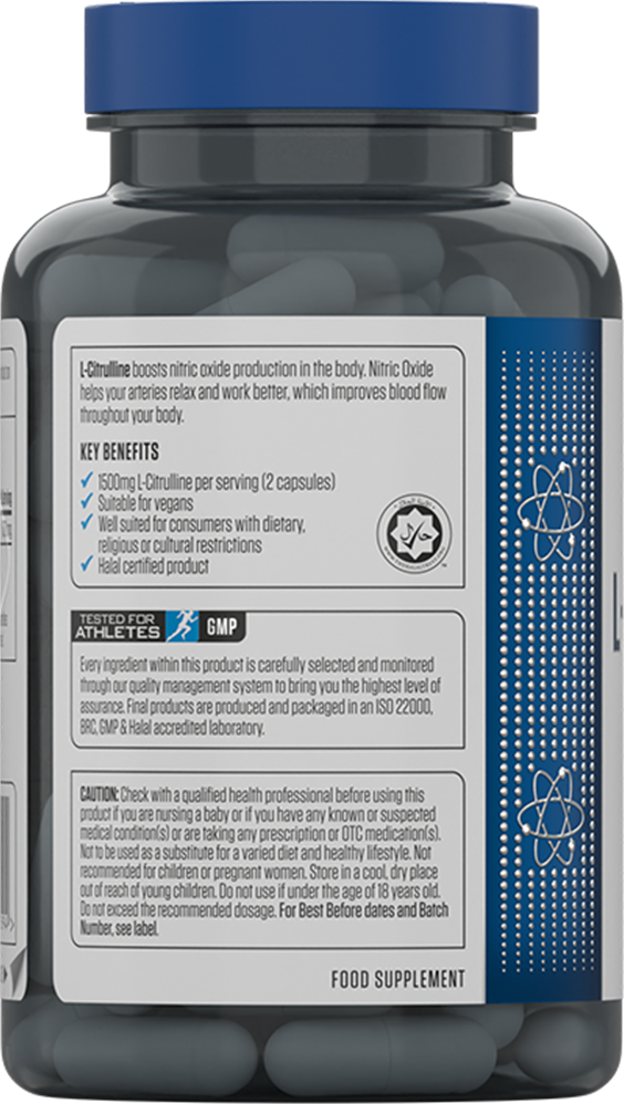 L-Citrulline 1500 – 120 caps - Afbeelding 3
