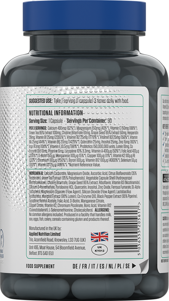 Multi-Vitamin Complex – 90 caps - Afbeelding 2