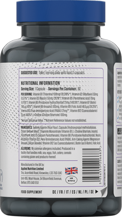 Vitamin B Complex – 90 caps - Afbeelding 2