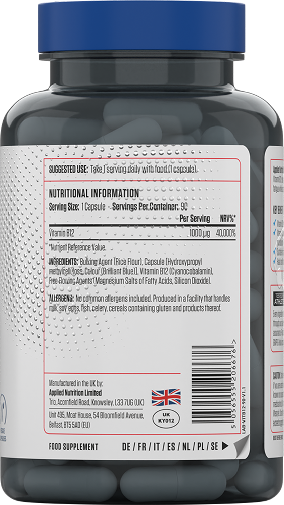 Vitamin B12 – 90 caps - Afbeelding 2