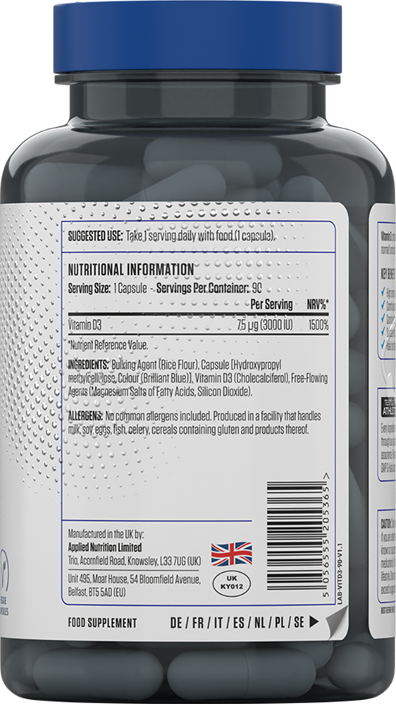 Vitamin D3 – 90 caps - Afbeelding 2