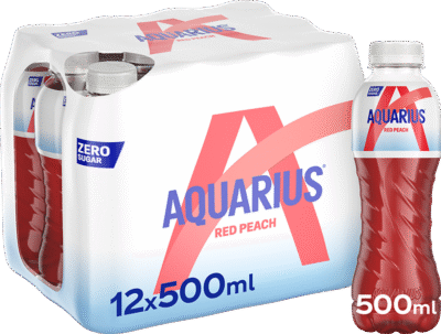 Zero Sugar – 12 x 500 ml – Red Peach - Afbeelding 2
