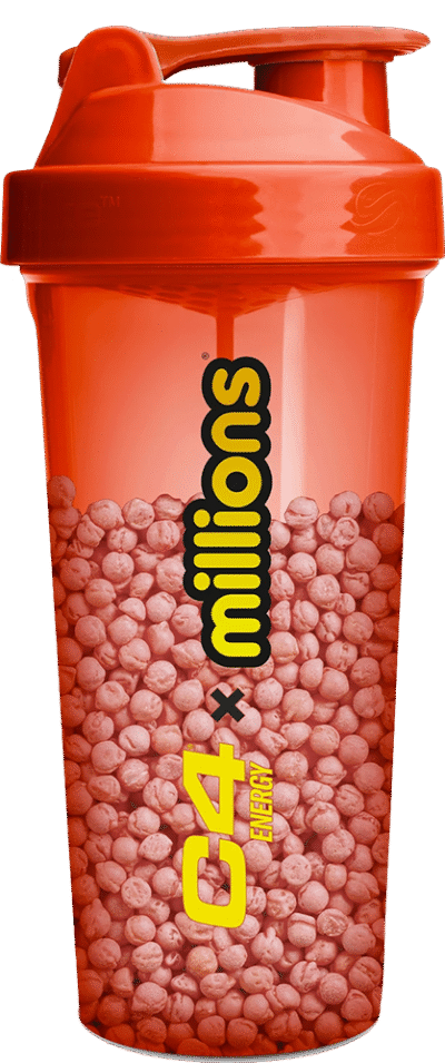 C4 SmartShaker - 800 ml - Millions Strawberry