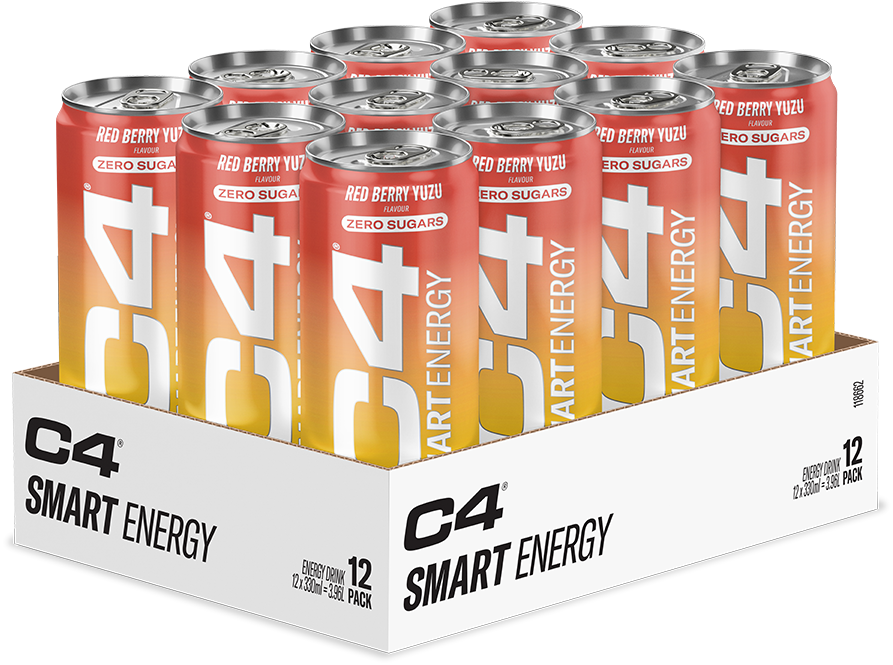 C4 Smart Energy - 12 x 330 ml - Afbeelding 2