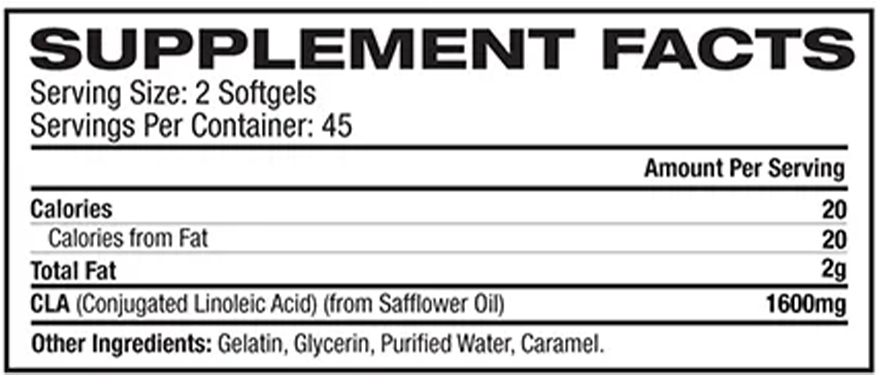 CLA – 90 softgels - Afbeelding 2