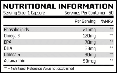 Krill Oil – 60 softgels - Afbeelding 2