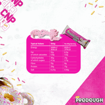 CNP ProDough Doughnut Bars - 12 x - Afbeelding 5