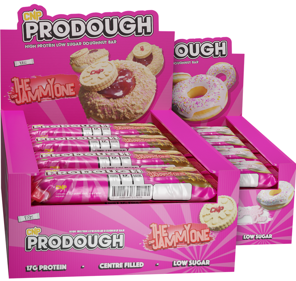 CNP ProDough Doughnut Bars - 12 x