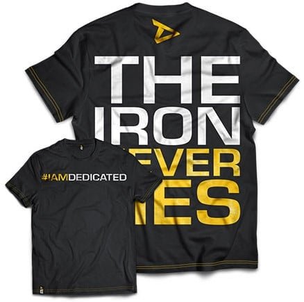 Dedicated T-Shirt - The Iron Never Lies - Afbeelding 2