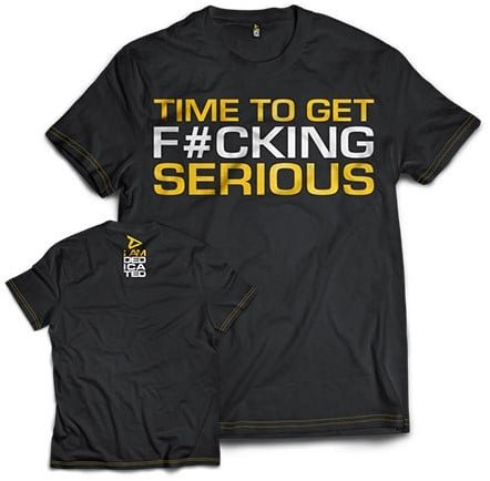 Dedicated T-Shirt - Time toet Serious