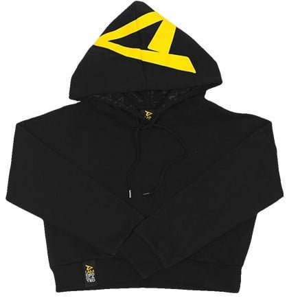 Dedicated Women Cotton Cropped Hoodie