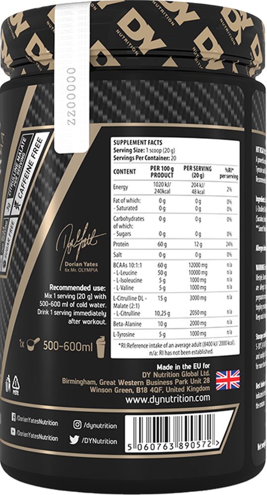 HIT BCAA 10:1:1 - Afbeelding 2