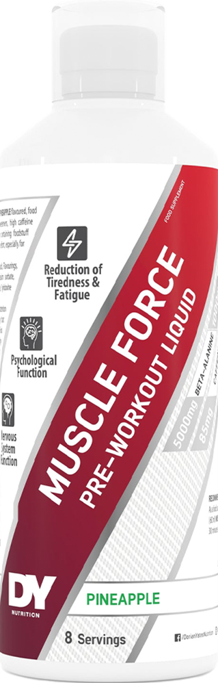 Muscle Force PWO Liquid – 500 ml - Afbeelding 4