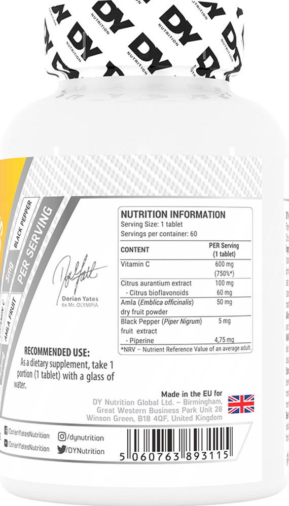 Vitamin C Plus – 60 tabs - Afbeelding 2