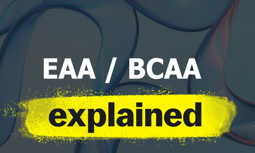 Alles wat je moet weten over EAA’s of BCAA’s ?