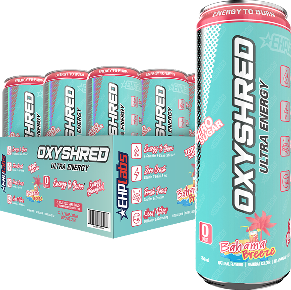 EHP Labs OxyShred Ultra Energy Drink - 12 x 355 ml - Afbeelding 2