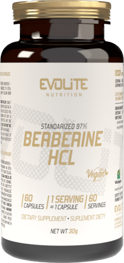 Berberine HCL 400 mg – 60 caps