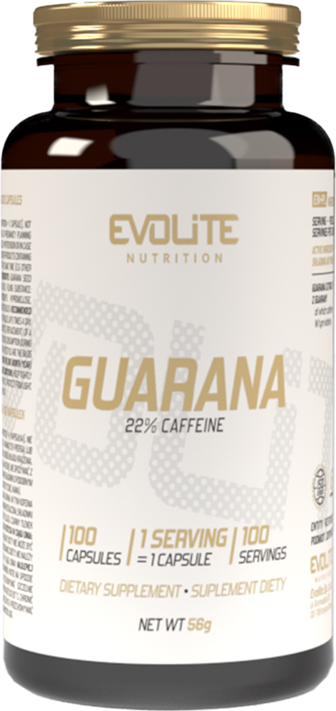 Guarana 22% Caffeine 455 mg – 100 caps