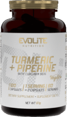 Turmeric + Piperine 95% – 120 caps