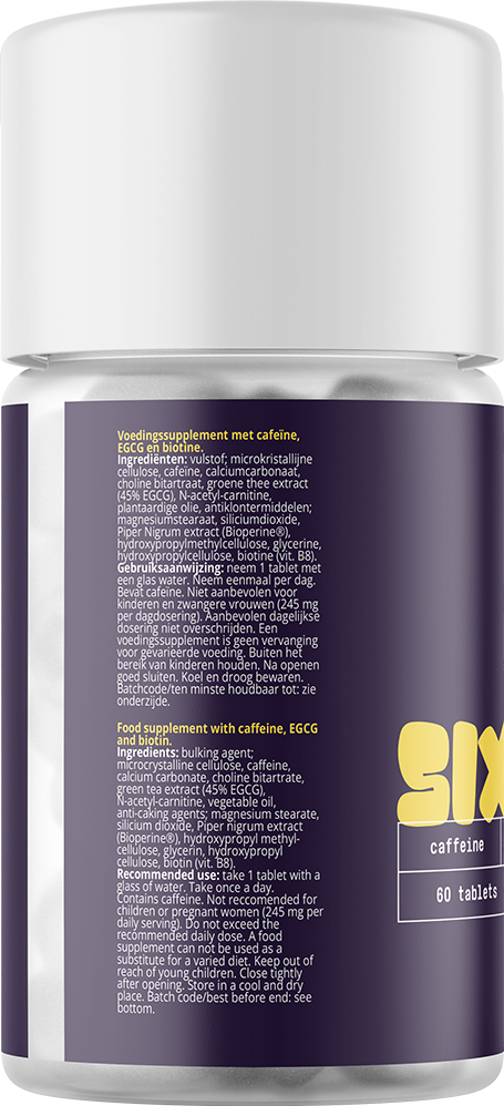 Sixpack – 60 tabs - Afbeelding 3