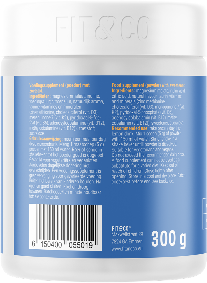Sport Fit Magnesium with Vitamins - Afbeelding 3