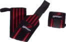 Hardcore Wrist Wraps – Black/Red