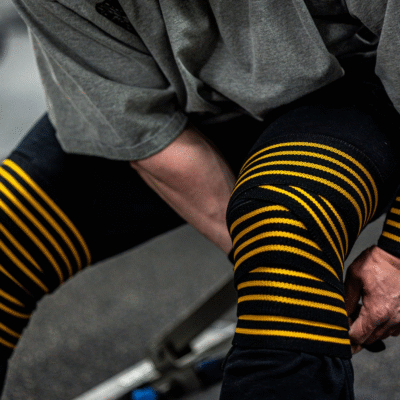 Knee Wraps – Black/Flame - Afbeelding 2