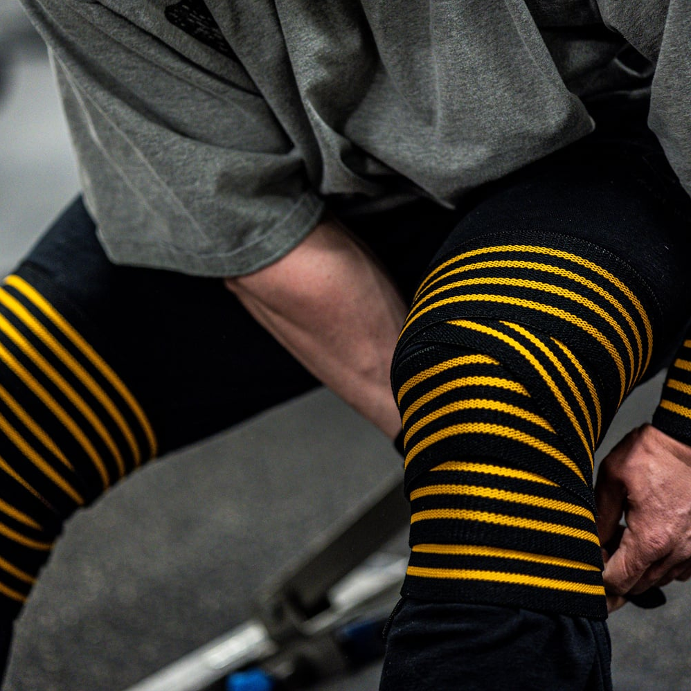 Knee Wraps – Black/Flame - Afbeelding 2