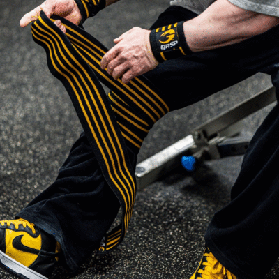 Knee Wraps – Black/Flame - Afbeelding 3
