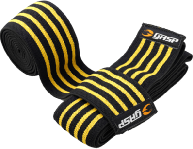 Knee Wraps – Black/Flame