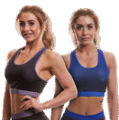 GGLTOP047 Golds Gym Ladies Crop Top