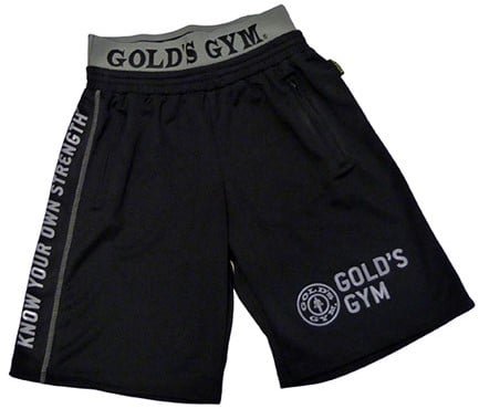 GGSHO069 Mesh Short Zip Pocket - XXL - Black