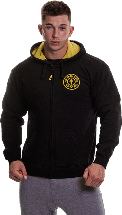 GGSWT007 Golds Gym Zipper Hoodie Joe - S - Afbeelding 2