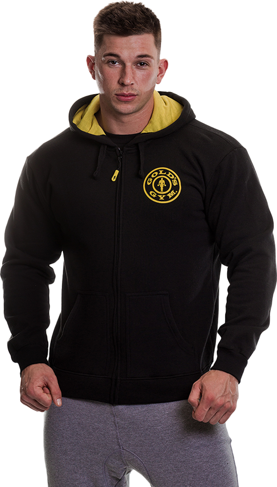 GGSWT007 Golds Gym Zipper Hoodie Joe - S - Afbeelding 2