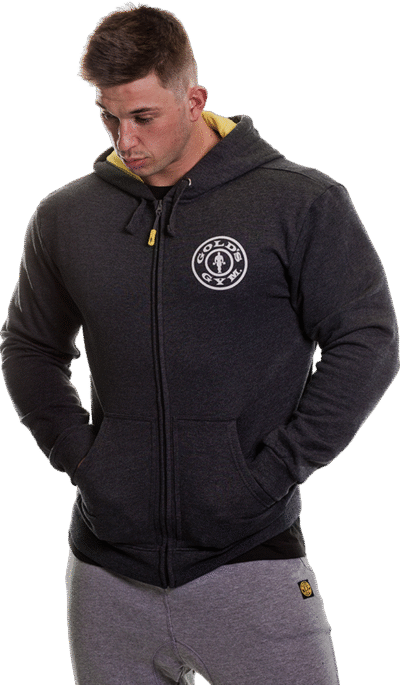 GGSWT007 Golds Gym Zipper Hoodie Joe - S - Afbeelding 4
